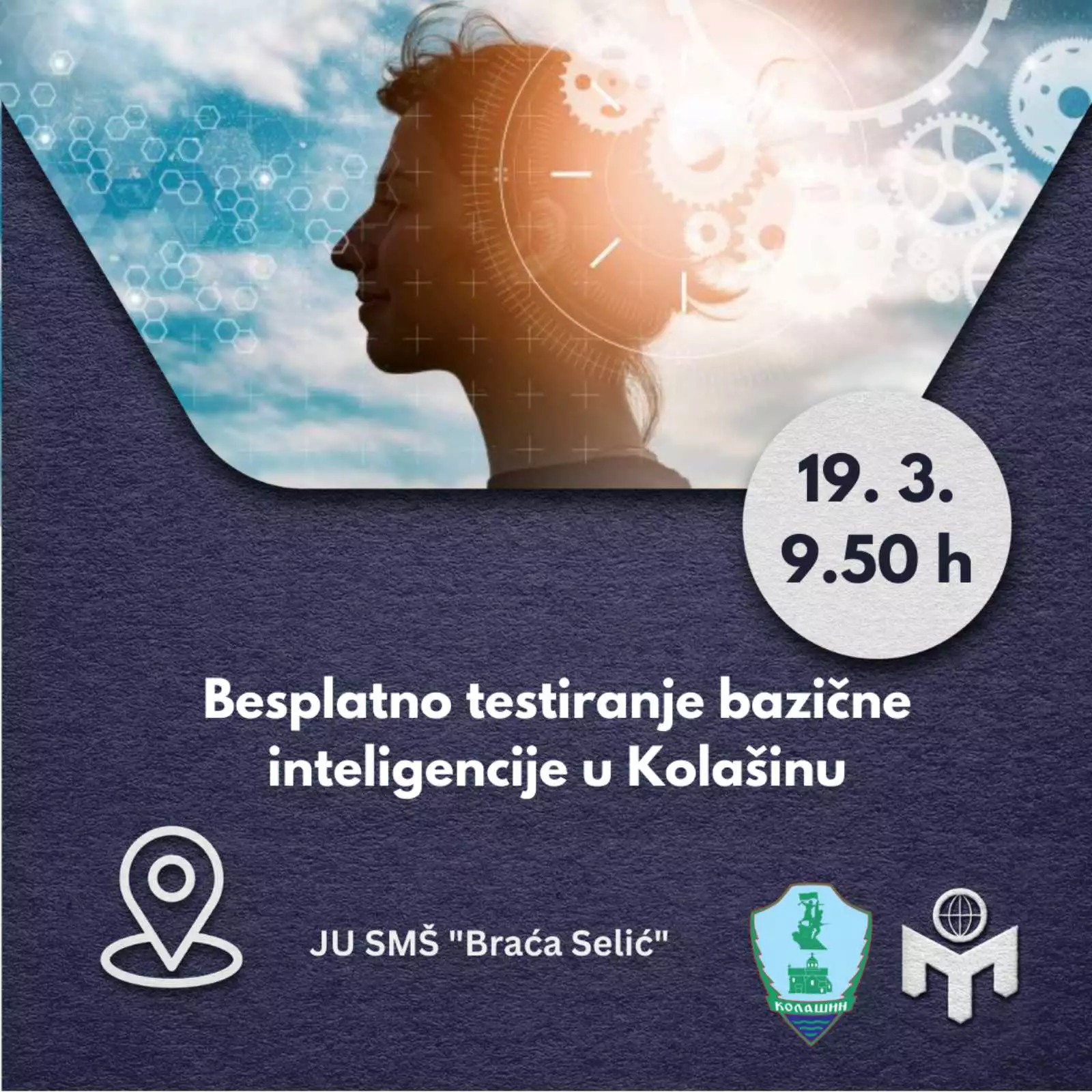 Testiranje bazične inteligencije u Kolašinu 19. 3. 2025.