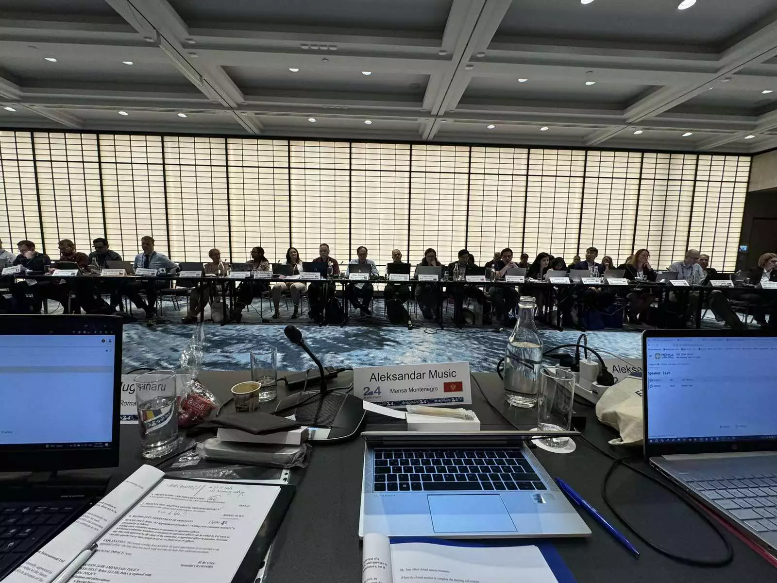 Potpredsjednik Mense Crne Gore Aleksandar Musić na IBD 2024 u Australiji