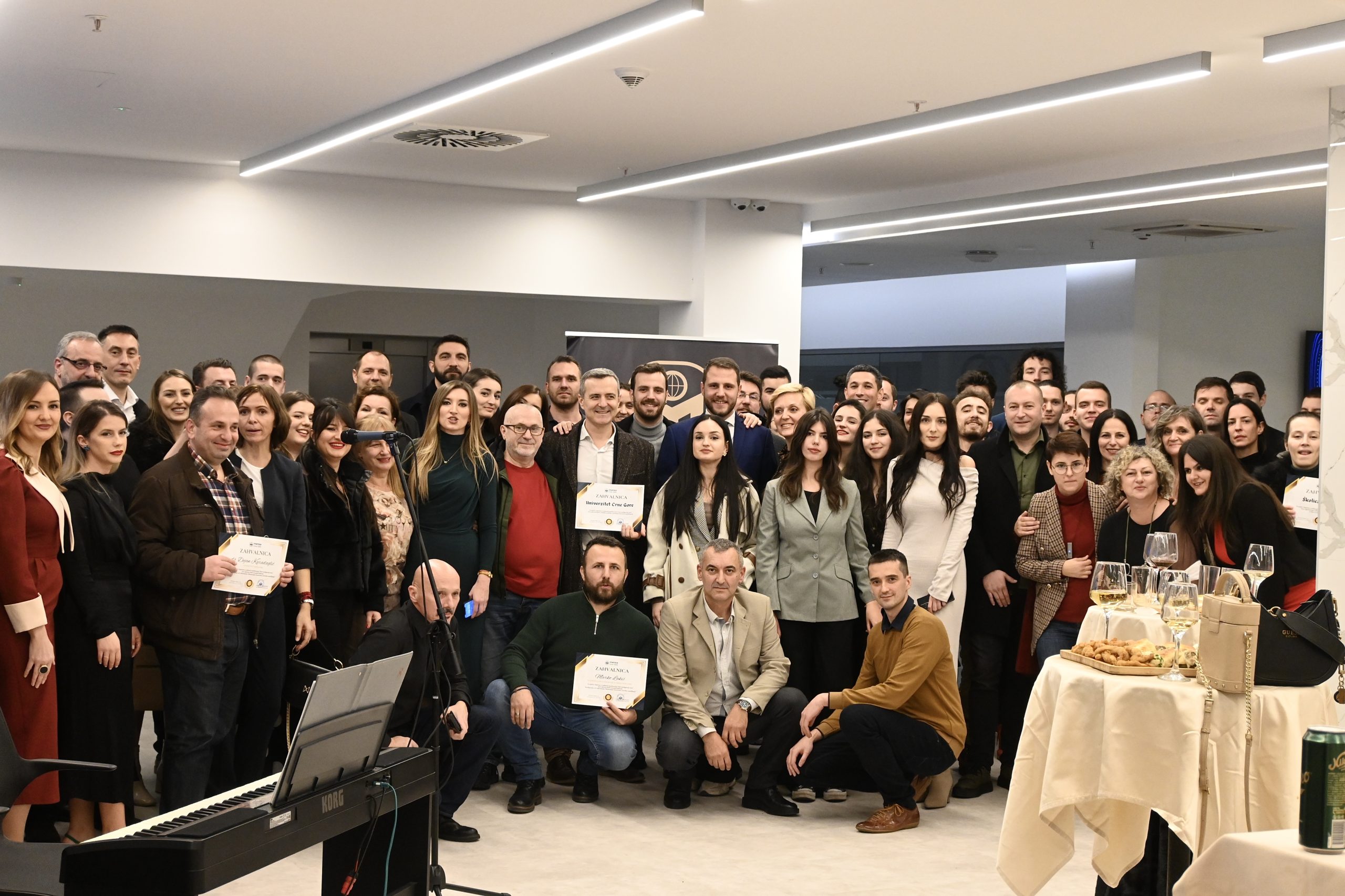 Novogodišnji koktel Mense Crne Gore u Naučno-tehnološkom parku