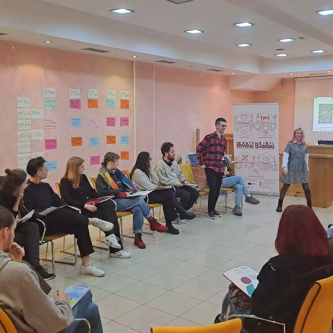 Trening za mlade u okviru projekta „Behave Your Prints” - Tirana, Albanija