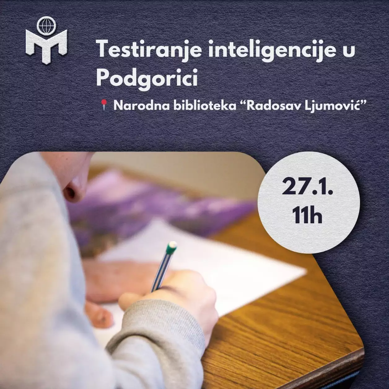 Testiranje bazične inteligencije u Podgorici 27.01.2024.
