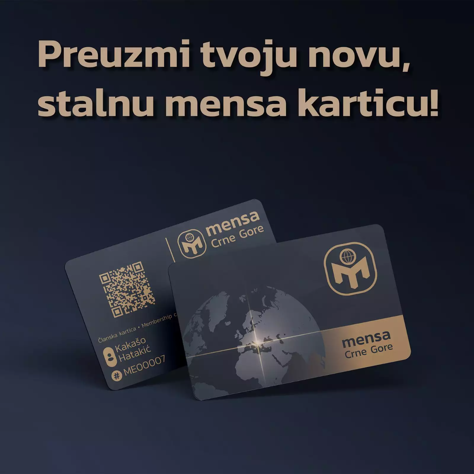 Poziv za članove: Prva redovna godišnja Skupština Mense Crne Gore održaće se 13. aprila u Nikšiću