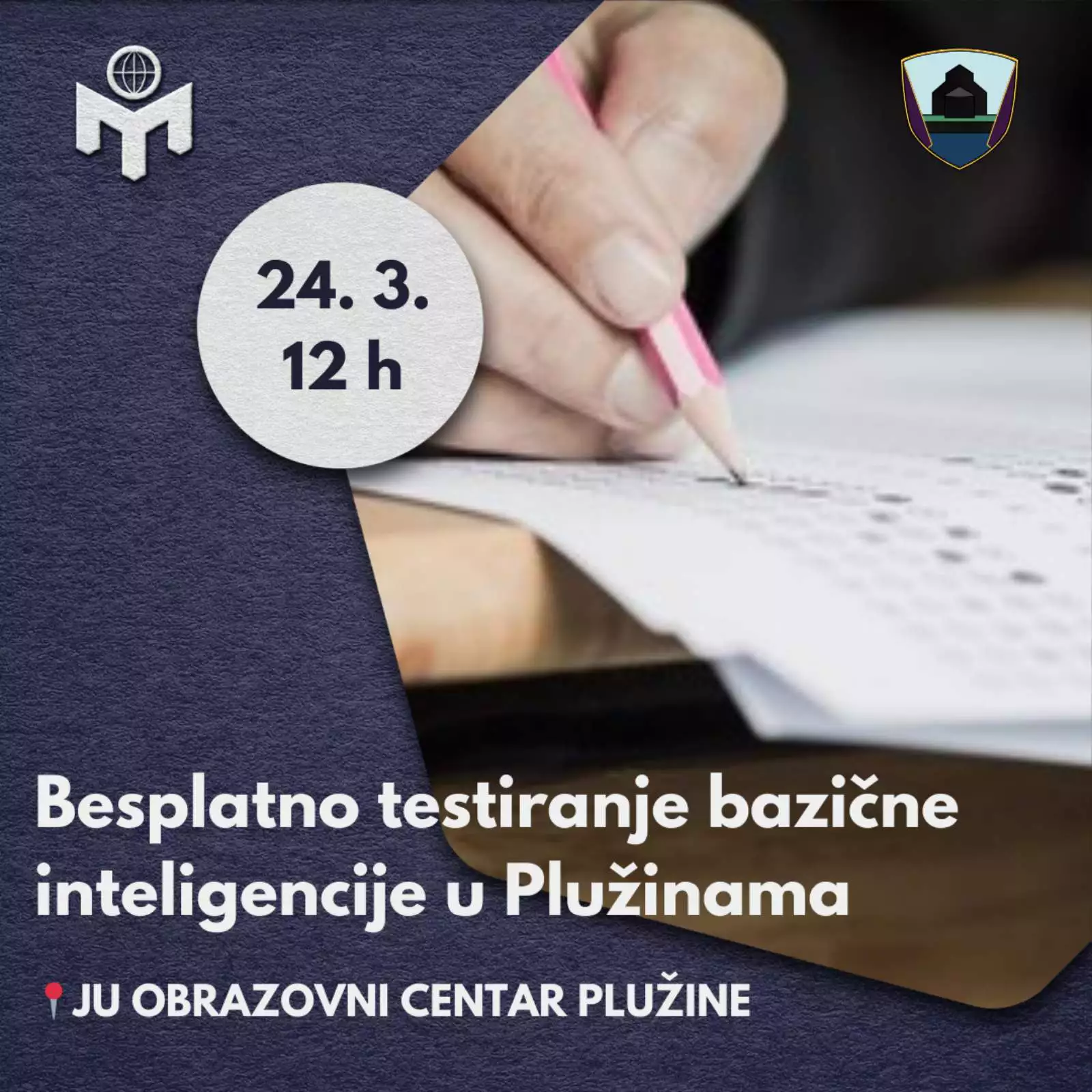 Testiranje bazične inteligencije u Plužinama 24. 3. 2025.