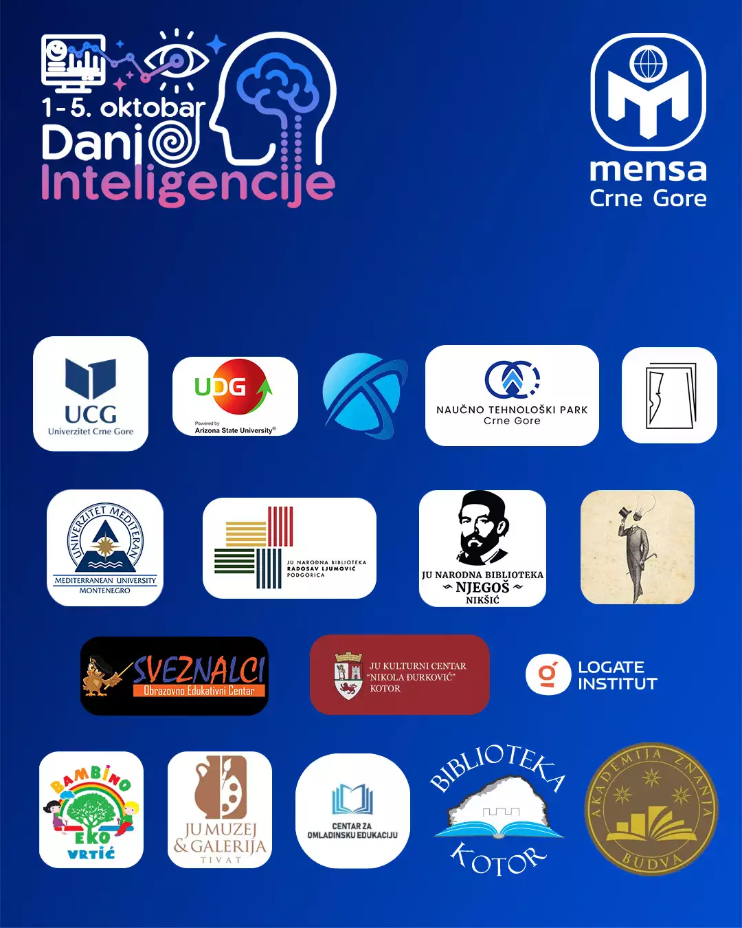 Dani inteligecnije 1.-5. 10. 2025.